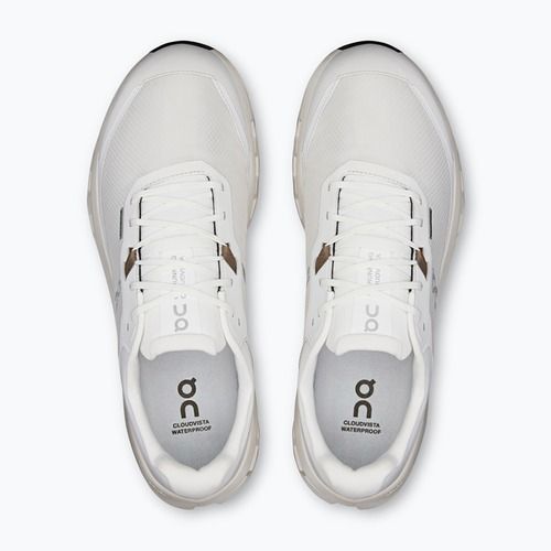 Scarpe da running da uomo On Cloudvista 2 Waterproof ice/pearl