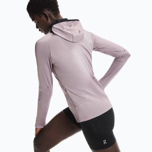 Felpa running da donna On Climate Zip Hoodie Heron
