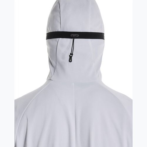 Felpa running uomo On Climate Zip Hoodie white