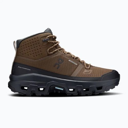 Scarpe da trekking uomo On Cloudrock Mid Waterproof earth/black