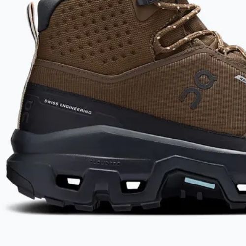 Scarpe da trekking uomo On Cloudrock Mid Waterproof earth/black