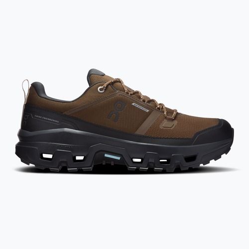 Scarpe da uomo On Cloudrock Low Waterproof earth/black