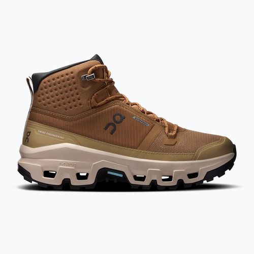 Scarpe da donna On Cloudrock Mid Waterproof sphinx/sand