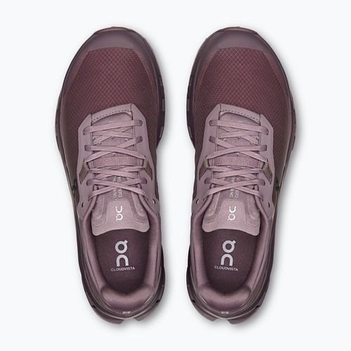 Scarpe da running da donna On Cloudvista 2 gobi/pebble