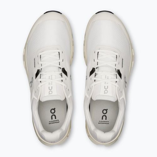 Scarpe da running da donna On Cloudvista 2 Waterproof ivory/cream