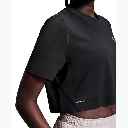T-shirt da allenamento donna On Train-T Crop black