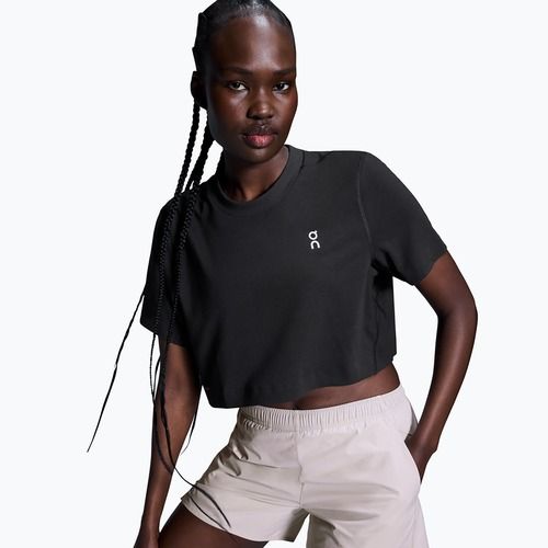 T-shirt da allenamento donna On Train-T Crop black