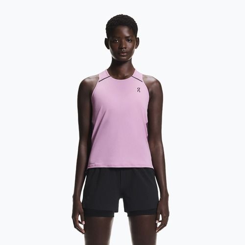 Canotta da running donna On Performance Tank cherry blossom/dewberry