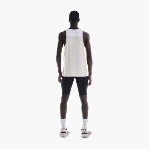 Canotta running uomo On Performance Tank white/silver