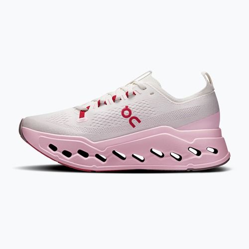 Scarpe da running donna On Cloudsurfer Max ivory/peony
