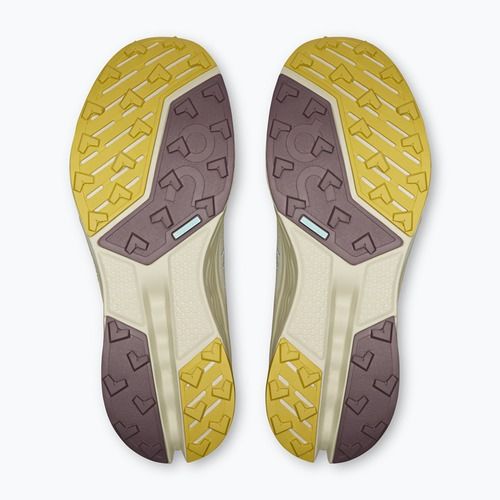 Scarpe da running da donna On Cloudsurfer Trail 2 Waterproof ghost/chalk