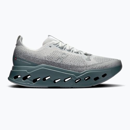 Scarpe da running uomo On Cloudsurfer Max iceberg/olive