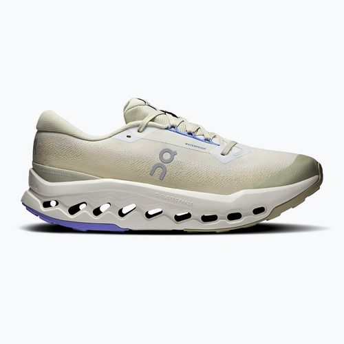 Scarpe da running da uomo On Cloudsurfer Trail 2 Waterproof ghost/chalk