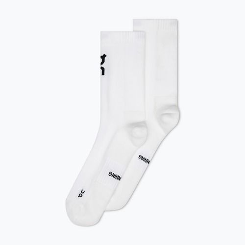 Calzini da corsa On Core Run High 2 paia white