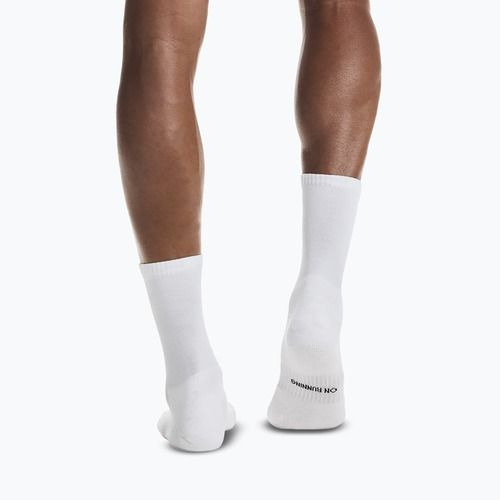 Calzini da corsa On Core Run High 2 paia white