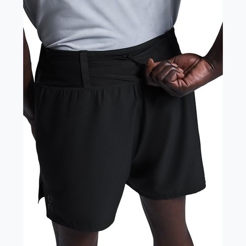 Shorts da running uomo On Trail black