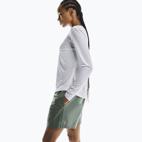 Pantaloncini da corsa donna On 5" Core olive
