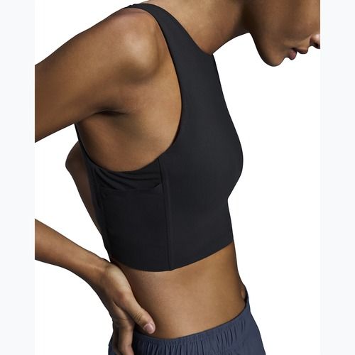 Top da running donna On Core 2-in-1 Crop black