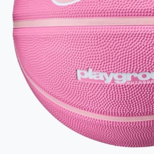 Pallone da basket Nike Everyday Playground 8P Deflated playful pink/pink foam/white/pink foam taglia 7