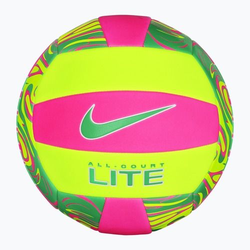 Pallone da pallavolo Nike All Court Lite Volleyball hyper pink/volt/green shock taglia 5