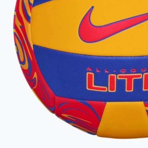 Pallone da volley Nike All Court Lite Volleyball laser orange/hyper royal/bright crimson misura 5