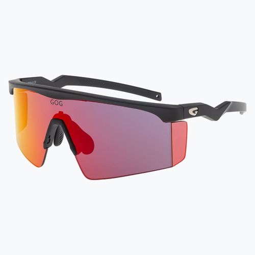 Occhiali da sole GOG Sigurd matt black/reflex black/red
