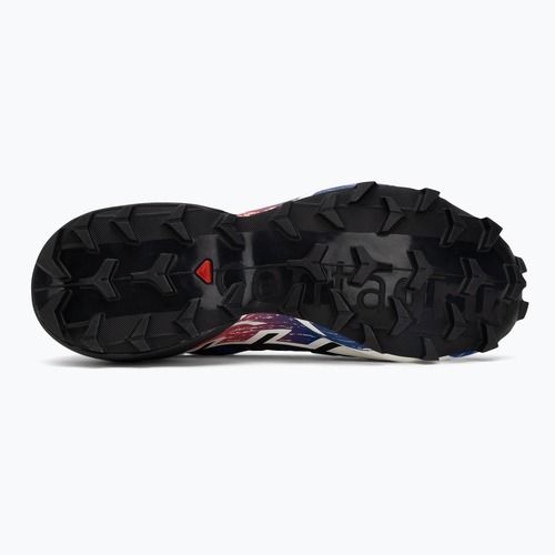 Scarpe da corsa Salomon Speedcross 6 GTX surf the web/fiery red/white