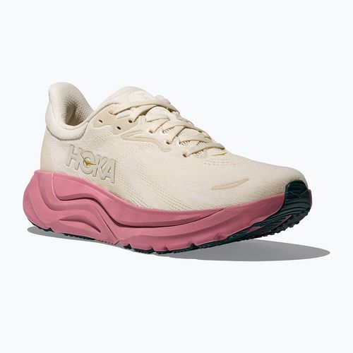 Scarpe da corsa da donna HOKA Arahi 8 Wide alabaster/lingonberry
