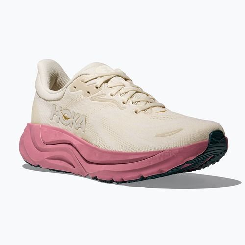Scarpe da corsa da donna HOKA Arahi 8 alabaster/lingonberry