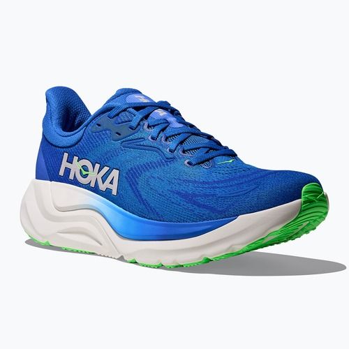 Scarpe da corsa uomo HOKA Arahi 8 cobalt blue/neon green