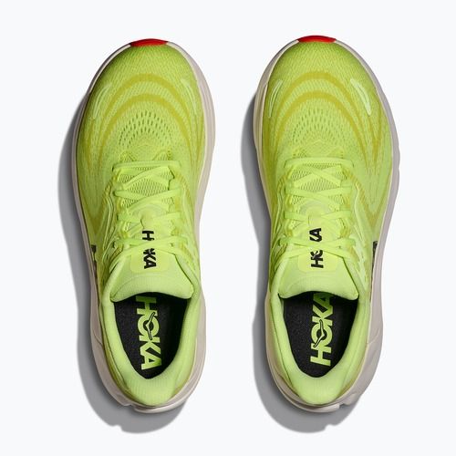 Scarpe da corsa uomo HOKA Arahi 8 neon yuzu/neon flame