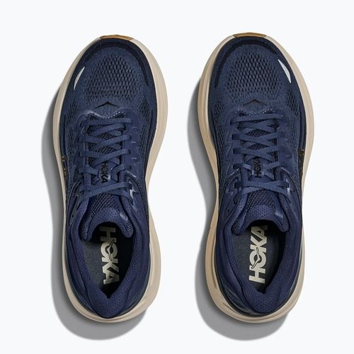 Scarpe da corsa uomo HOKA Bondi 9 midnight blue/varsity navy