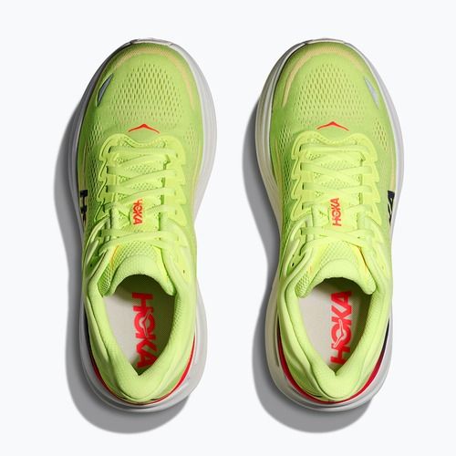 Scarpe da corsa da uomo HOKA Bondi 9 neon yuzu/sunlight
