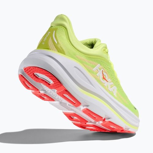 Scarpe da corsa donna HOKA Bondi 9 neon yuzu/sunlight