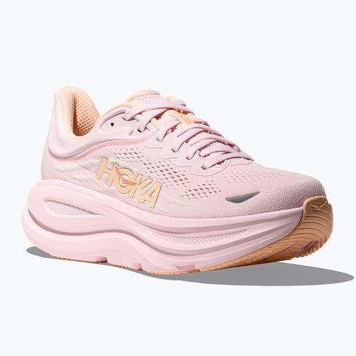 Scarpe da corsa da donna HOKA Bondi 9 lilac cream/tangerine glow