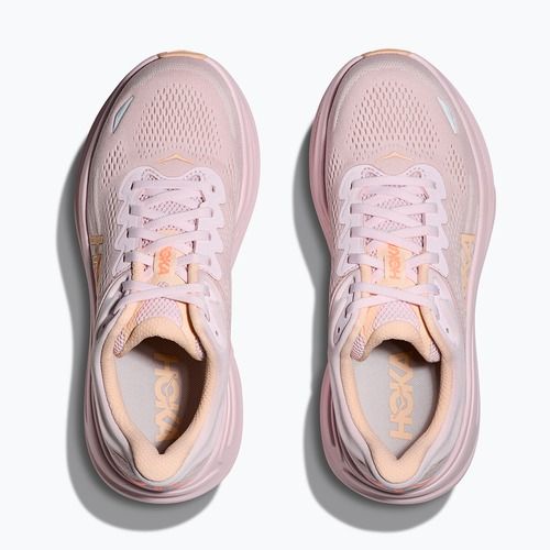 Scarpe da corsa da donna HOKA Bondi 9 lilac cream/tangerine glow