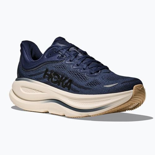 Scarpe da corsa uomo HOKA Bondi 9 Wide midnight blue/varsity navy