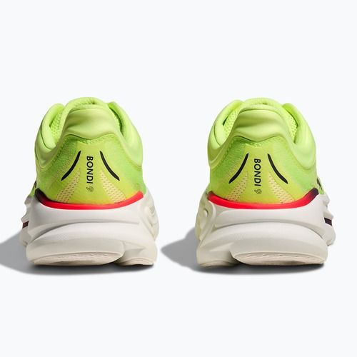Scarpe da corsa uomo HOKA Bondi 9 Wide neon yuzu/sunlight