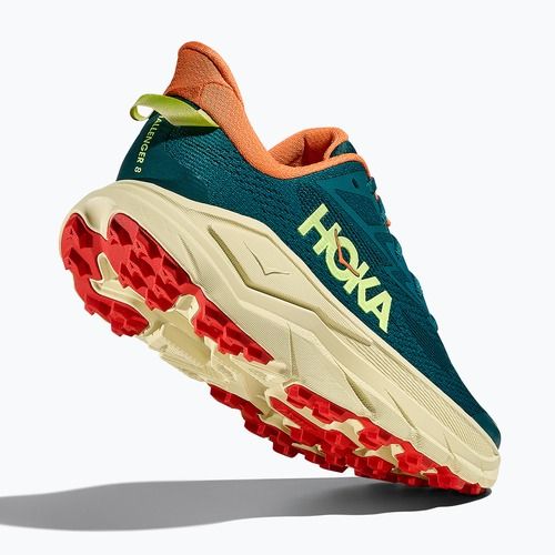 Scarpe da corsa da donna HOKA Challenger 8 tidal wave/pampas grass