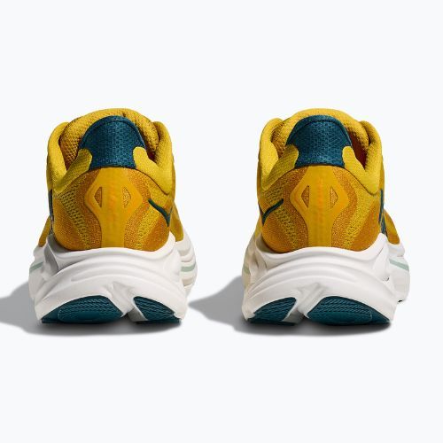 Scarpe da corsa da uomo HOKA Clifton 10 yellow gold/tidal wave