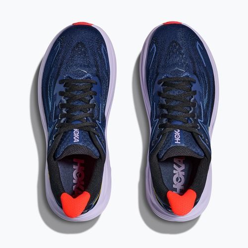 Scarpe da corsa da donna HOKA Clifton 10 midnight blue/starlight glow