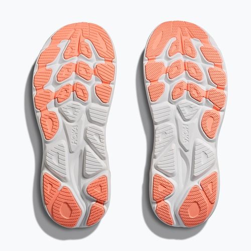 Scarpe da corsa da donna HOKA Clifton 10 lilac cream/tangerine glow