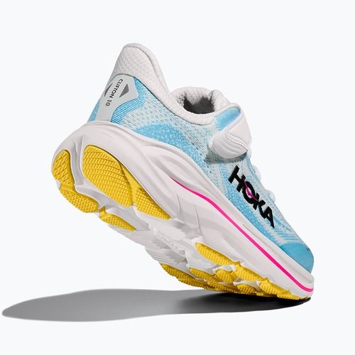 Scarpe da corsa per bambini HOKA Clifton 10 frost/soaring blue