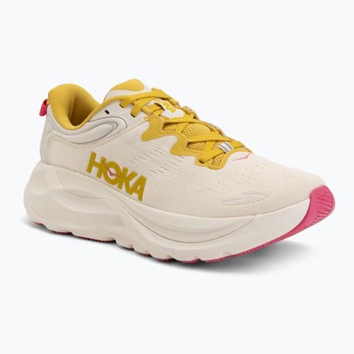 Scarpe da corsa donna Hoka Gaviota 6 birch/yellow gold