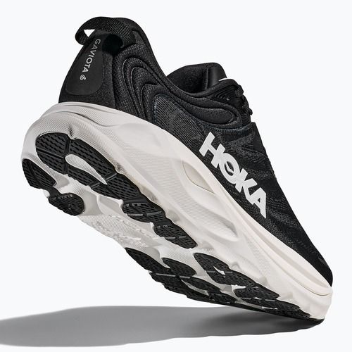 Scarpe da corsa uomo HOKA Gaviota 6 Wide black/white