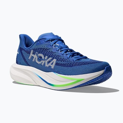 Scarpe da corsa uomo HOKA Mach 7 cobalt blue/neon green