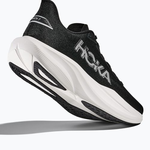 Scarpe da corsa da uomo HOKA Mach 7 black/white
