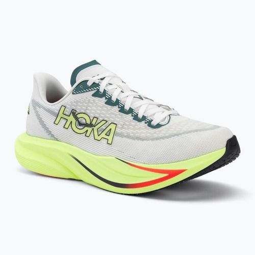 Scarpe da corsa uomo HOKA Mach 7 Wide frost/neon yuzu