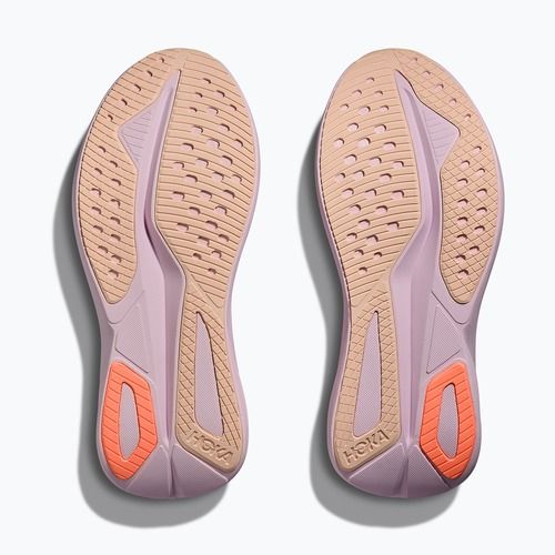 Scarpe da corsa da donna HOKA Mach 7 lilac cream/tangerine glow