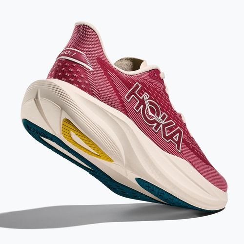 Scarpe da corsa da donna HOKA Mach 7 lingonberry/cranberry